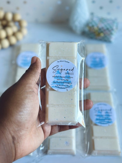 Sugared Spruce Wax Melt Snap Bar