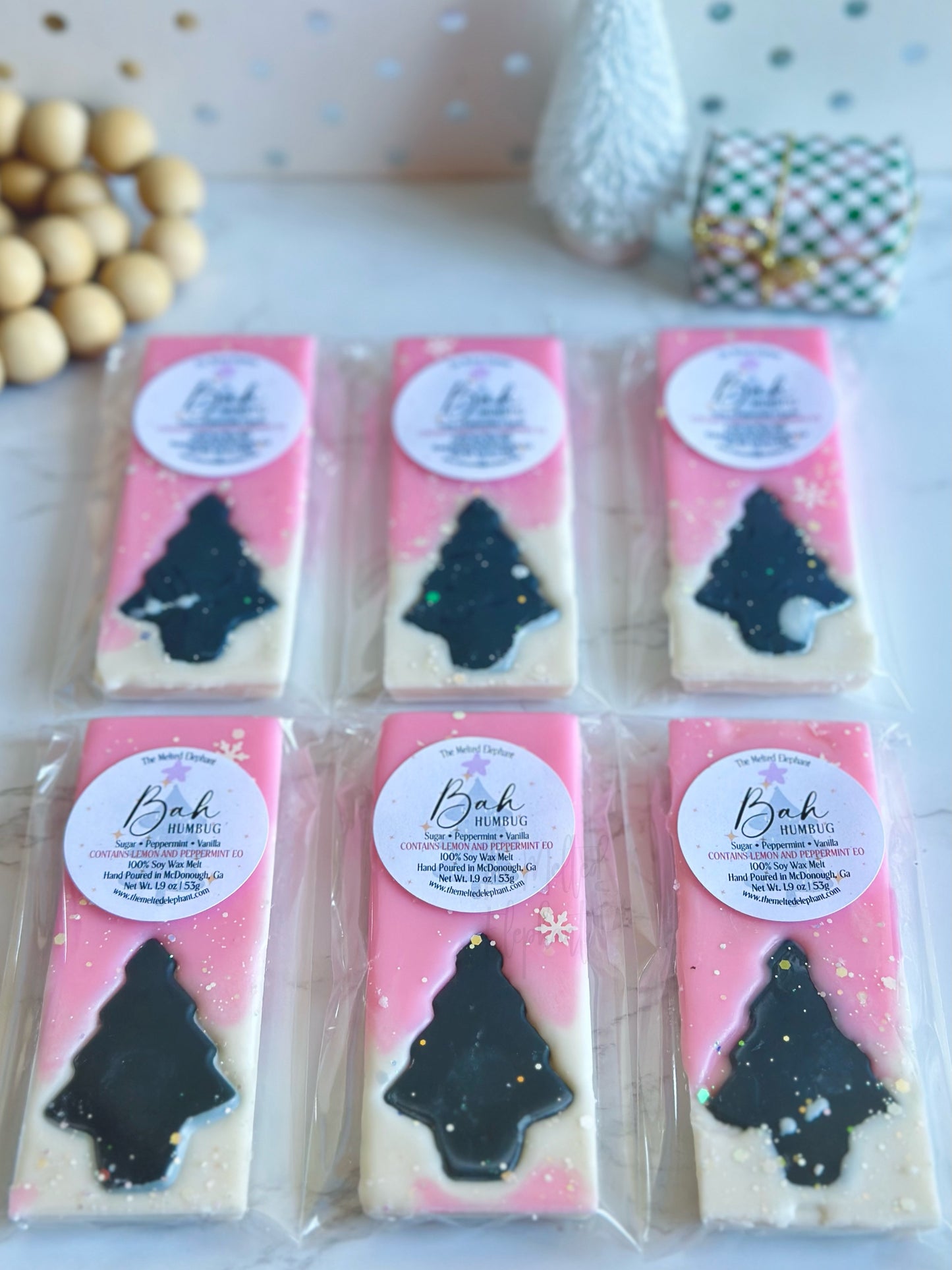 Bah Humbug Wax Melt Snap Bar