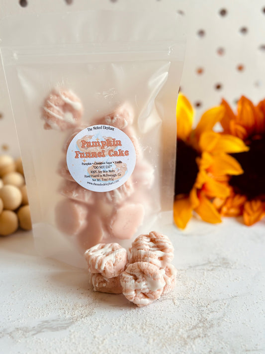 Mini Pumpkin Funnel Cake Wax Melts