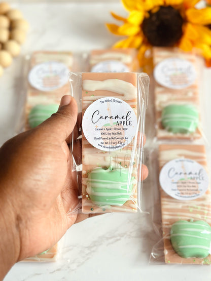 Caramel Apple Wax Melt Snap Bar