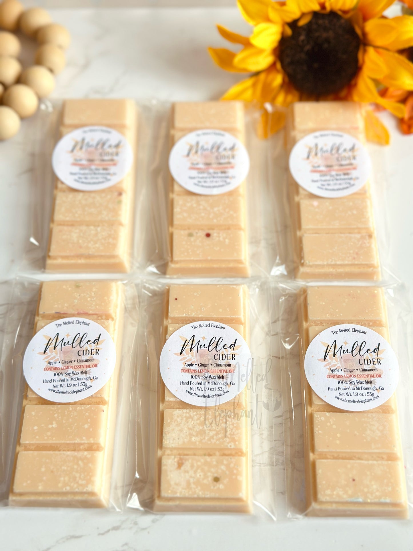 Mulled Cider Wax Melt Snap Bar