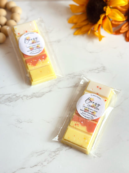 Boozy Candy Corn Wax Melt Snap Bar